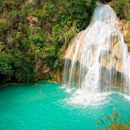 Cascadas lugar turistico de Chiapa de corzo chiapas