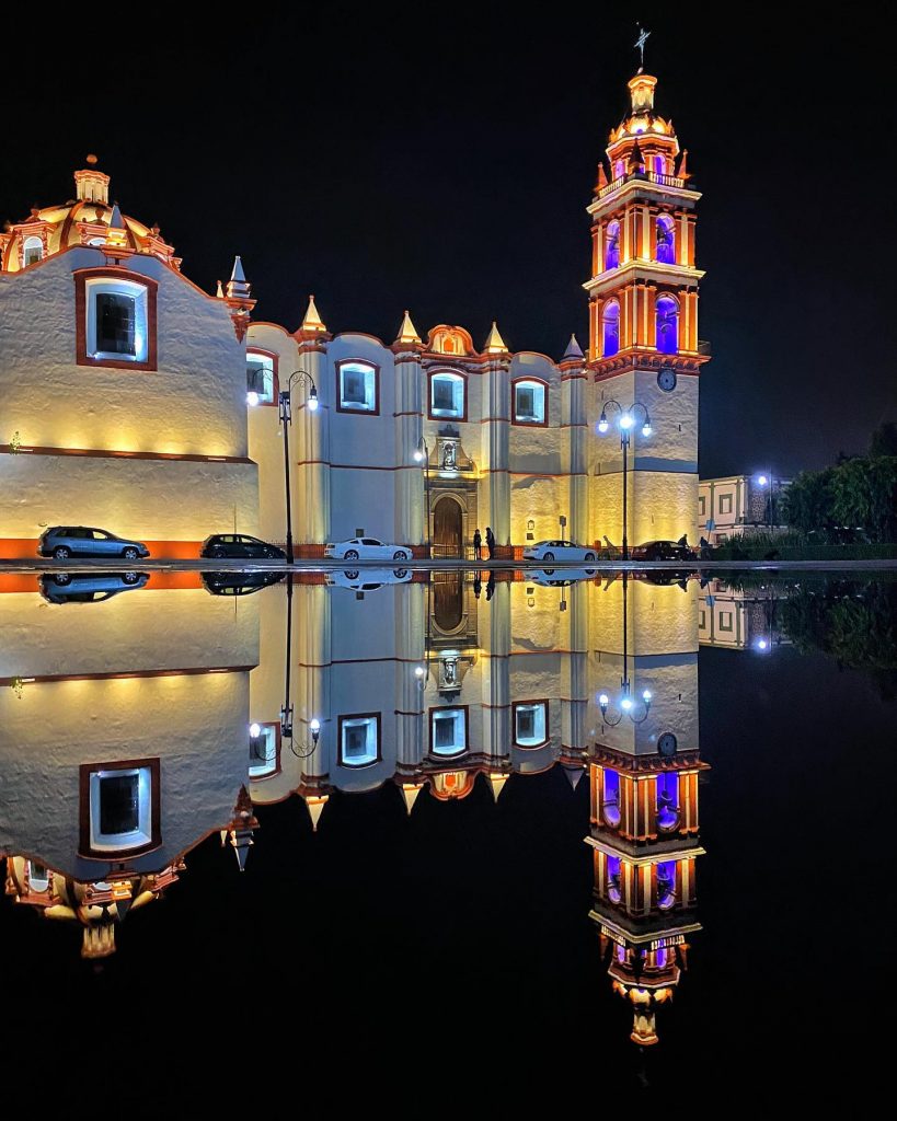 Turismo Cholula, Puebla -Noche