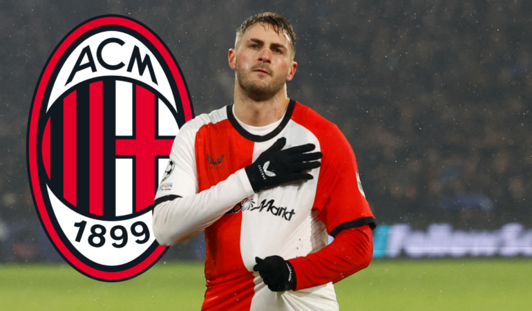Santiago Giménez firma con el AC Milan