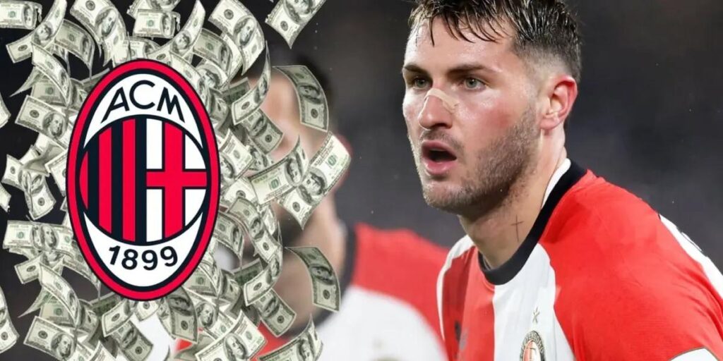 Santiago Giménez firma con el AC Milan